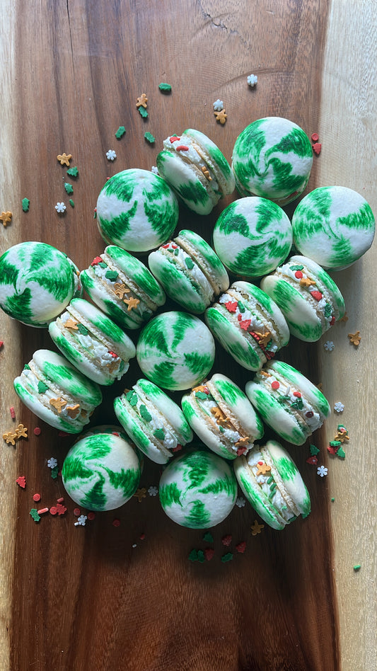 Christmas Cookie Macaron